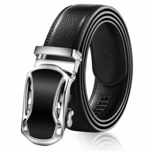 Automatic Leather Belt Strap